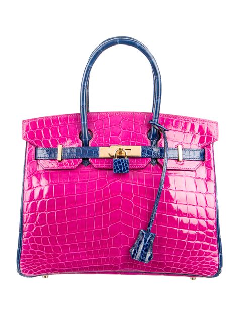 birkin bag croc